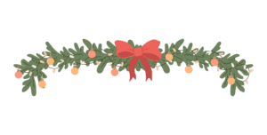 Christmas Opening Hours Garland Christmas Opening Hours Garland